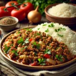 recetas carne picada y arroz