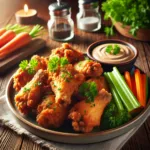 recetas de alitas de pollo fritas